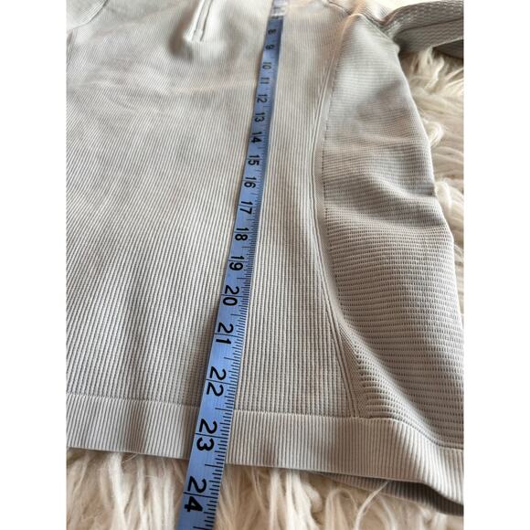 Athleta Women's Half Zip Athletic Pullover Top Activewear Icy Gray Size Small‎ - Picture 10 of 10
